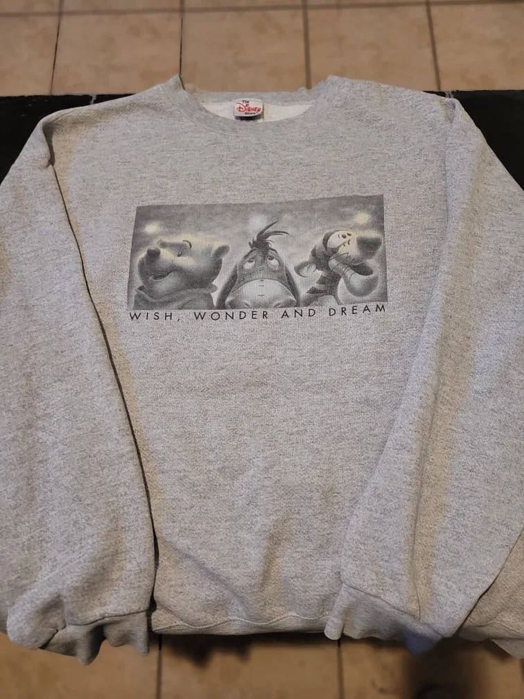 Winnie the pooh , Eeyore , Tigger crewneck sweat shirt