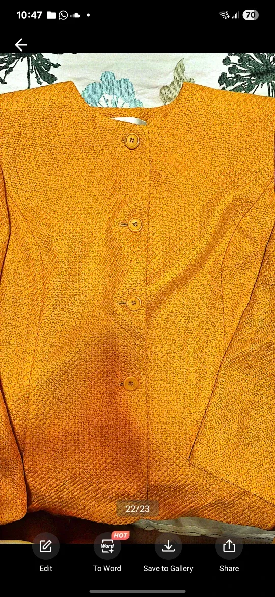 Horizon Wool Blend Jacket - Size 16 image indicator(3)