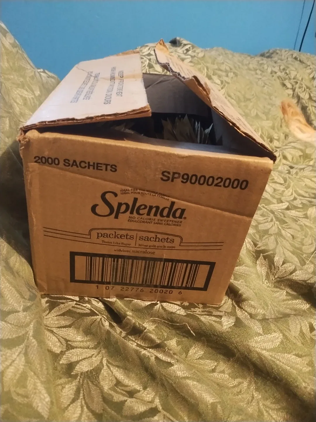 Splenda 2000 Sachets Box