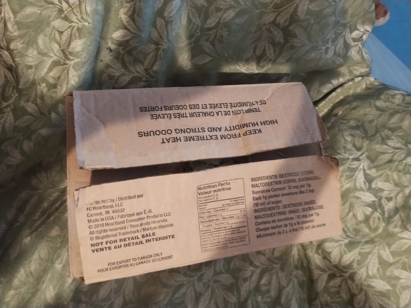 Splenda 2000 Sachets Box - photo 2