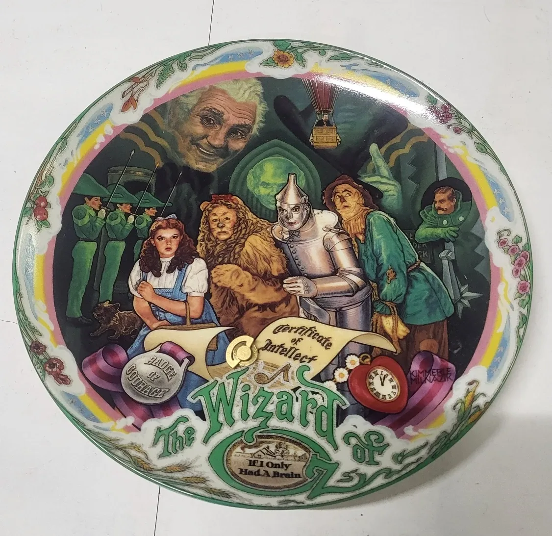 Wizard of Oz Collector Plates - Bradex image indicator(6)