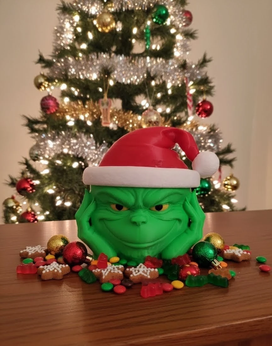 Grinch Candy Bowl - photo 2
