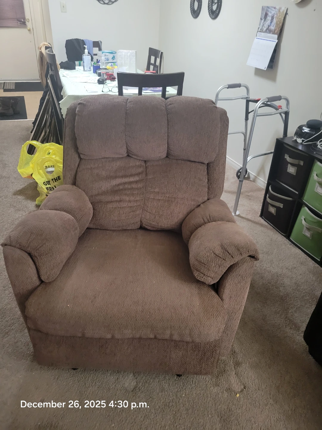 Brown Recliner Chair