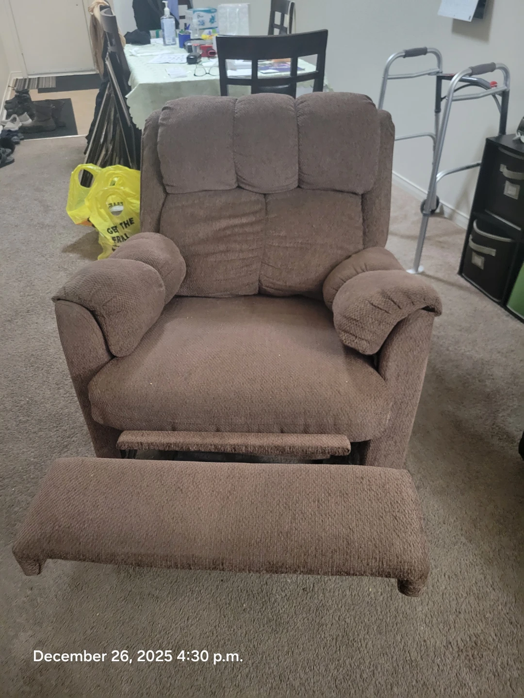 Brown Recliner Chair - photo 2