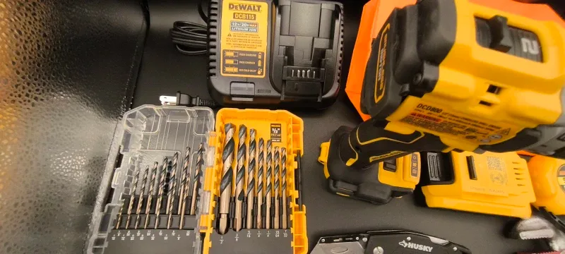 SafeSense™ DeWalt DCD800 Hammer Drill Kit | New Unused (No Box) image indicator(8)