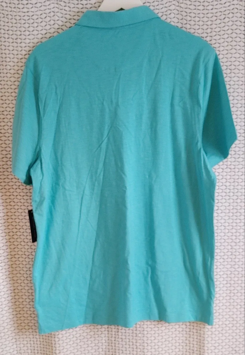 Michael Kors Aqua Polo Shirt - XL image indicator(2)
