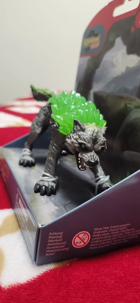 Schleich Eldrador Creatures Granite Wolf Figure, New in Box - photo 2