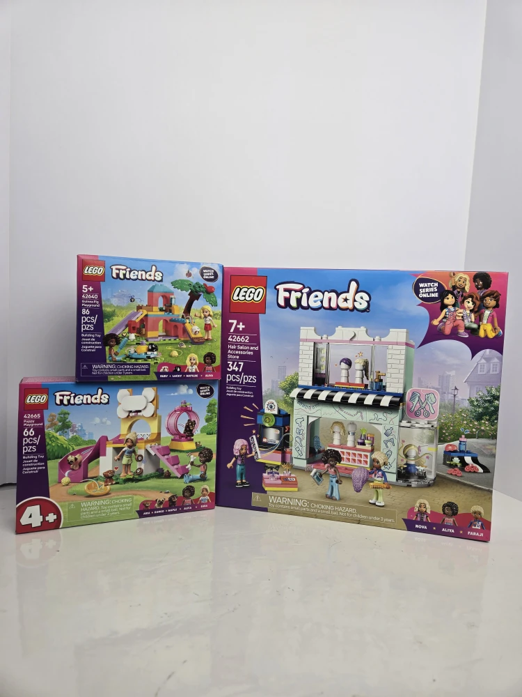 3 brand new sealed lego playsets  42662, 42665, 42640