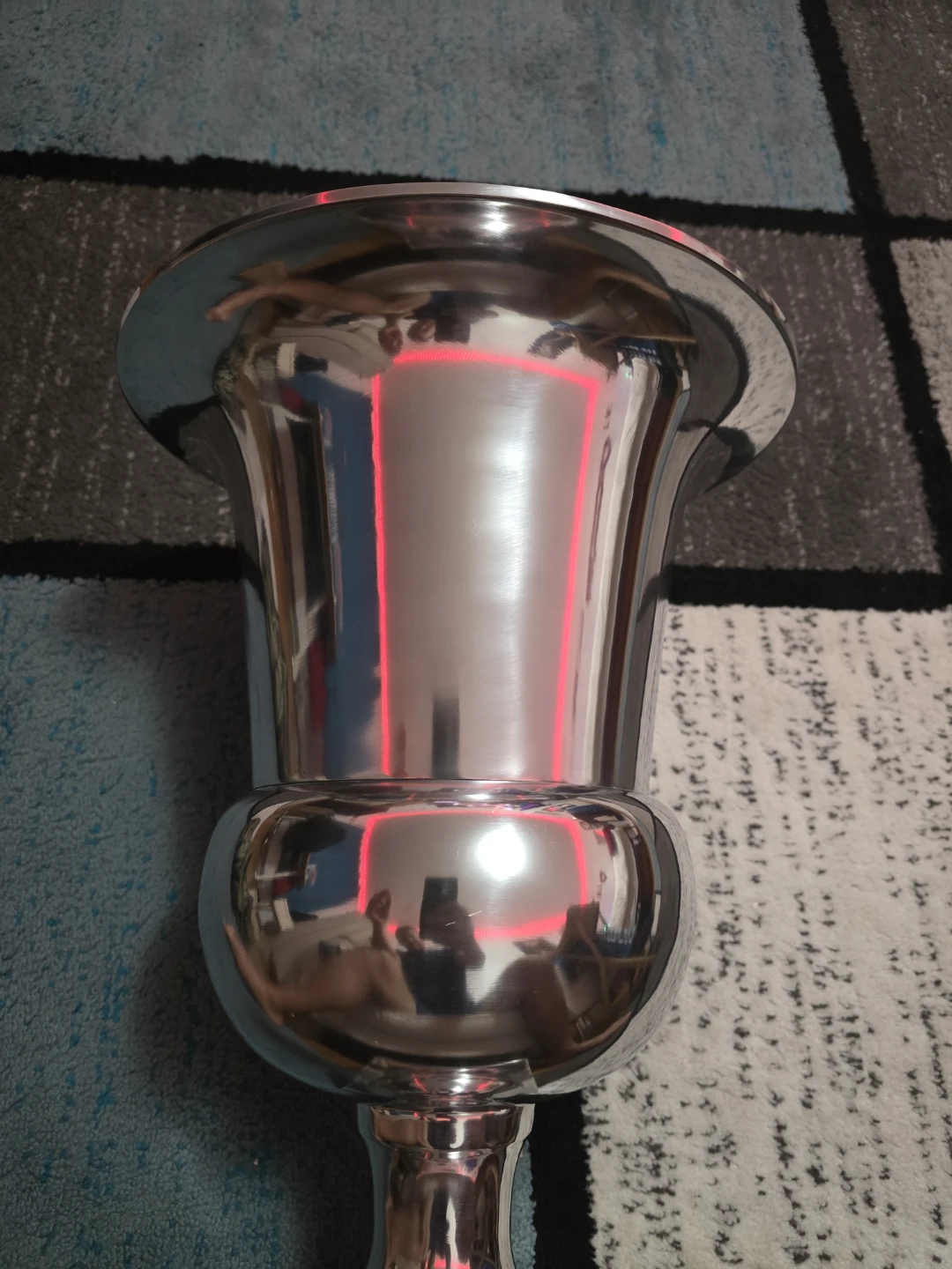 Silver Metal Vase - photo 5
