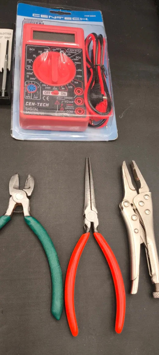 Electrical Tools Kit + Digital Multimeter | Auto & Home Repair image indicator(3)