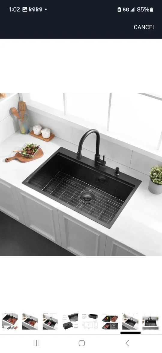 Workstation Sink with Accessories - New in Box! image indicator(7)