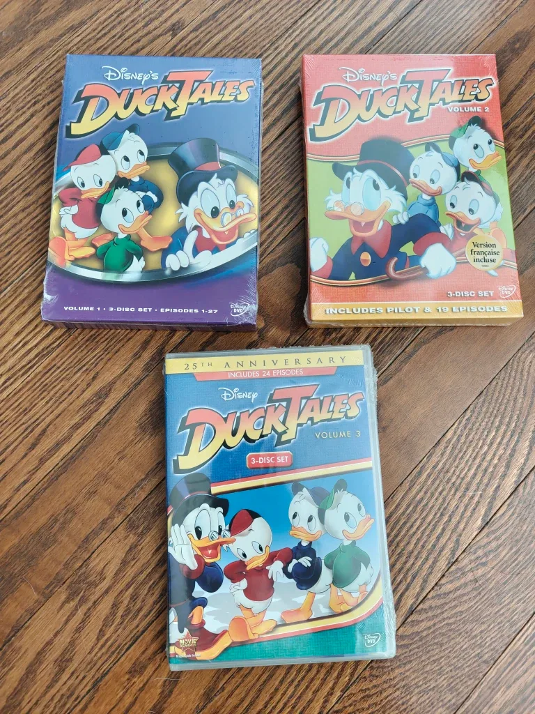 Disney's DuckTales DVD Set - Volumes 1,2,3 (complete, new) 🎄🎁