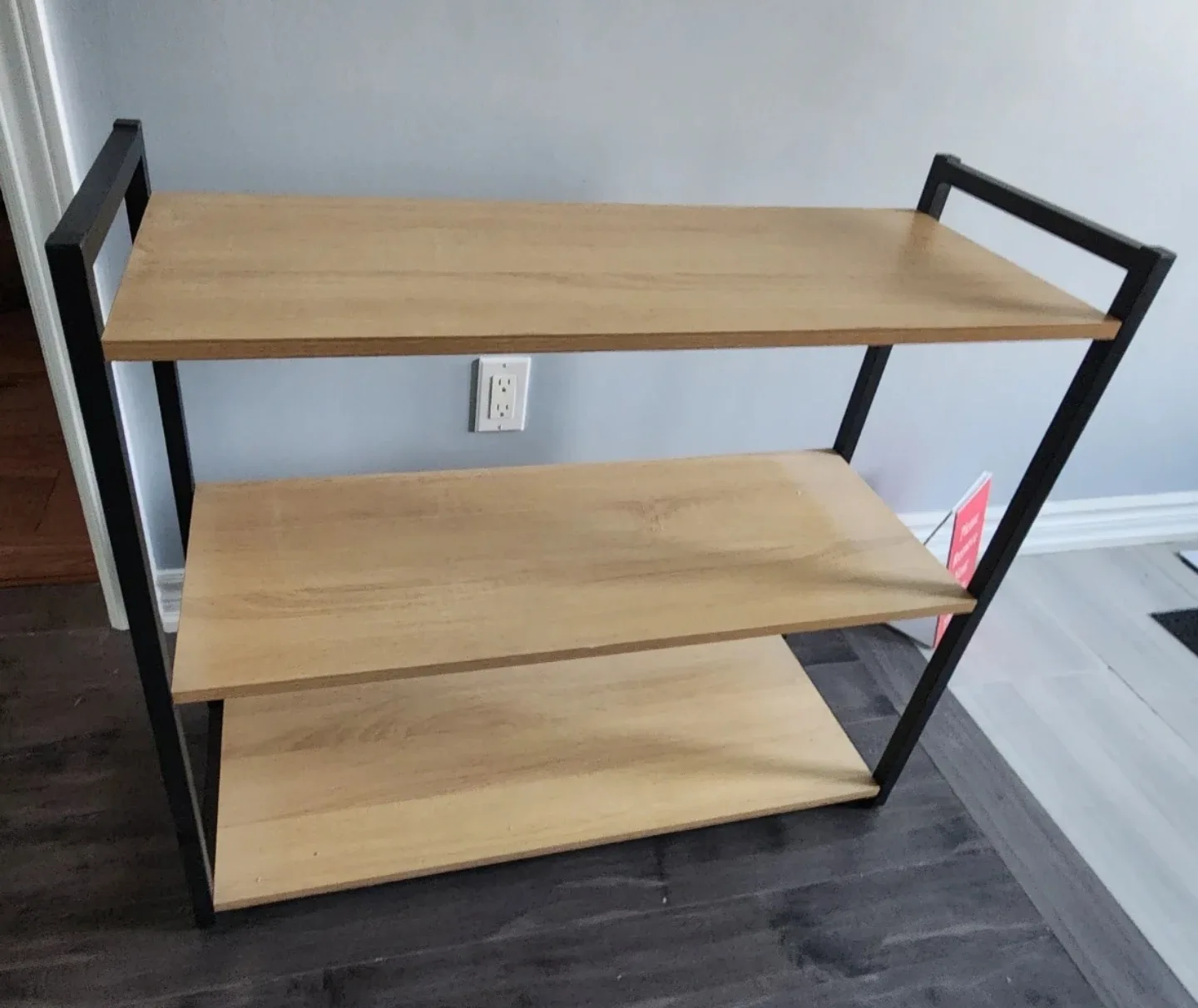 Wood & Metal Shelf Unit image indicator(2)