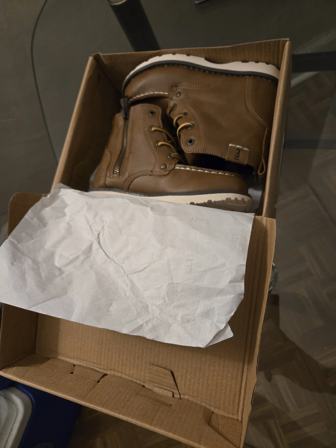 New Crevo Buck Infant Tan Boots - Size 10 - photo 5
