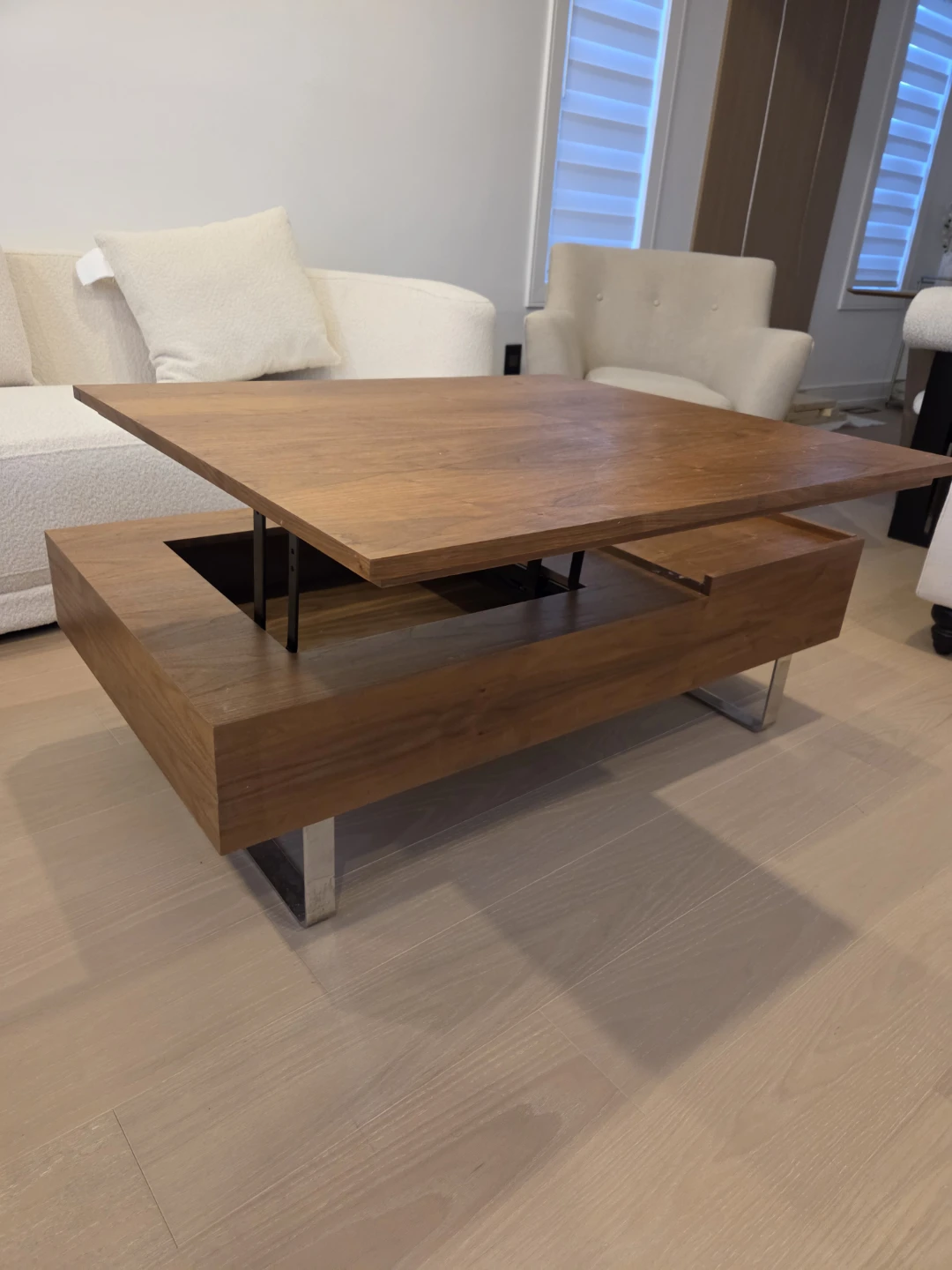 Structube Wood Lift Top Coffee Table - photo 3