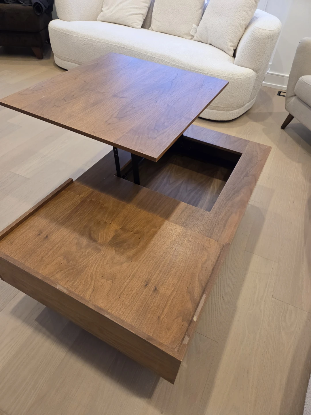 Structube Wood Lift Top Coffee Table - photo 4