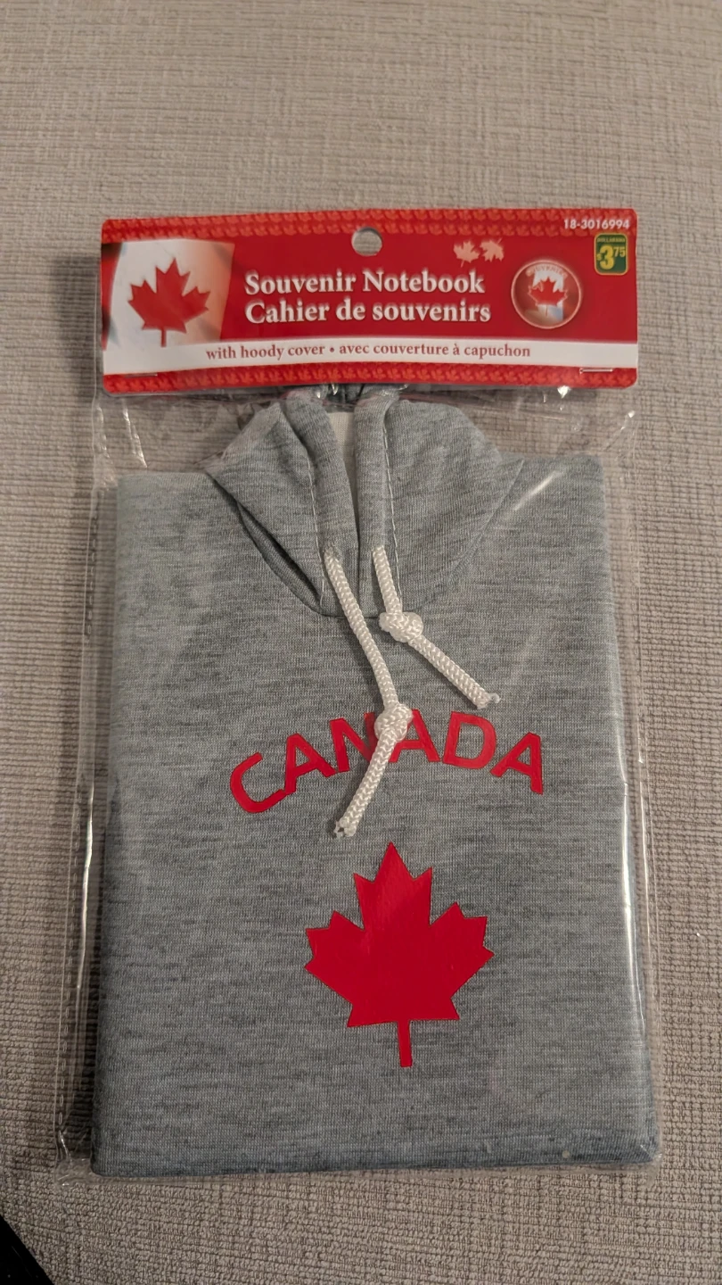 Brand New Souvenir Notebook with Hoody Cover