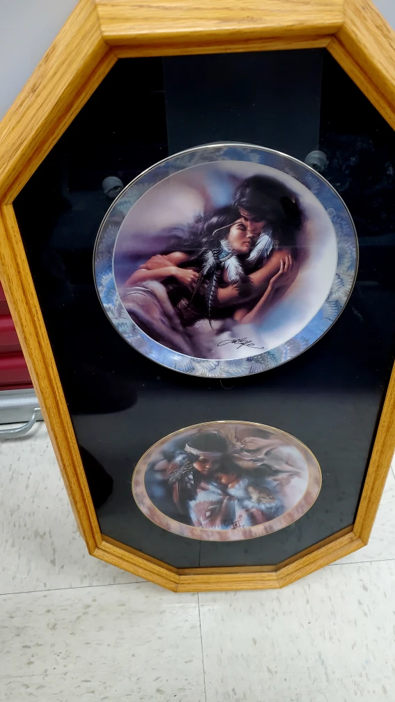 Bradford Exchange "Soul Mates" & embrace Collector Plates