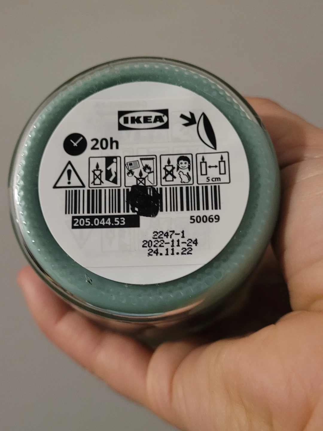 IKEA Hedersam Scented Candle