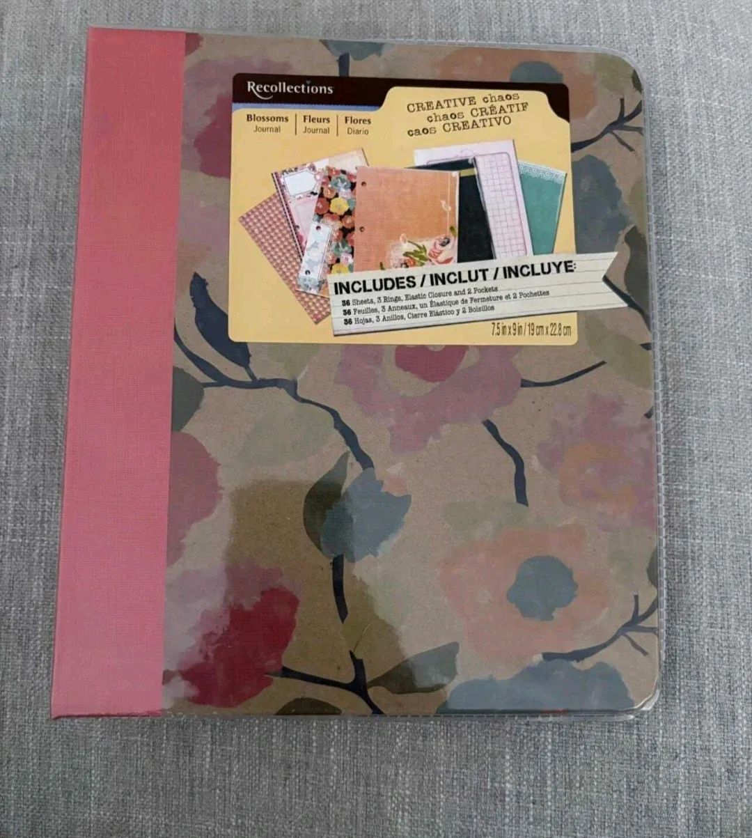 Recollections Creative Chaos Blossoms Journal - New