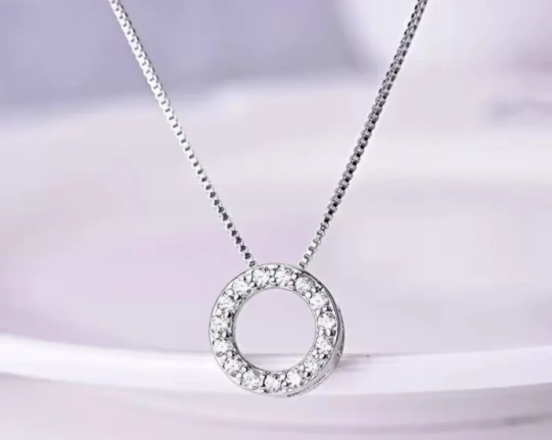 Silver Necklace & Bracelet Set image indicator(5)