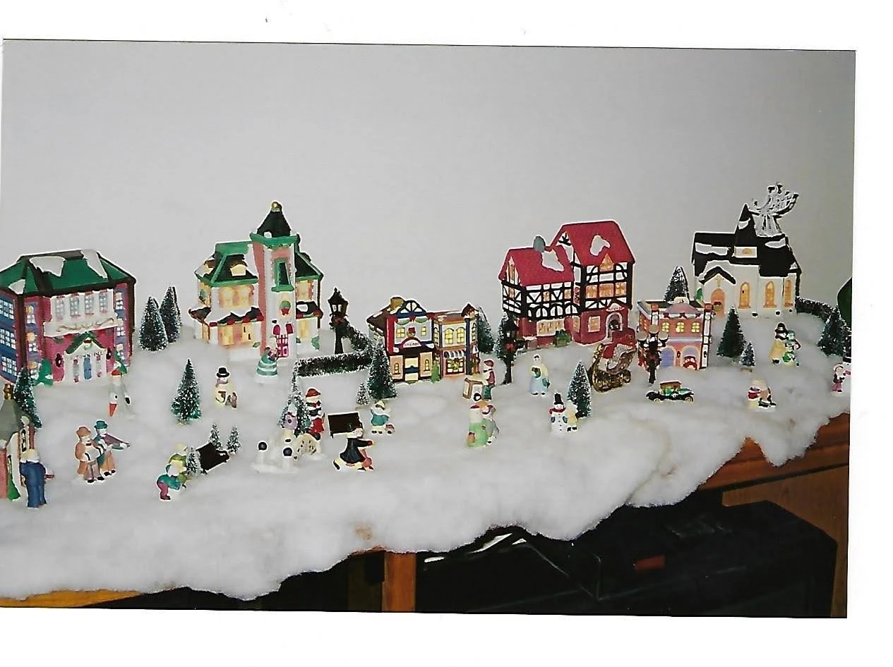 Christmas Village Display