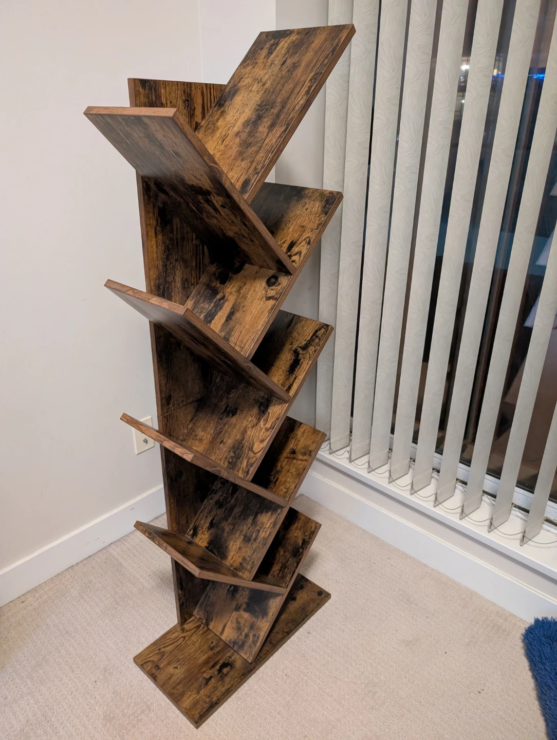 Tree Bookshelf - Rustic Brown