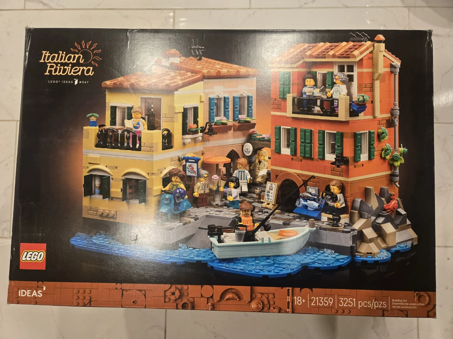 LEGO Ideas Italian Riviera 21359
