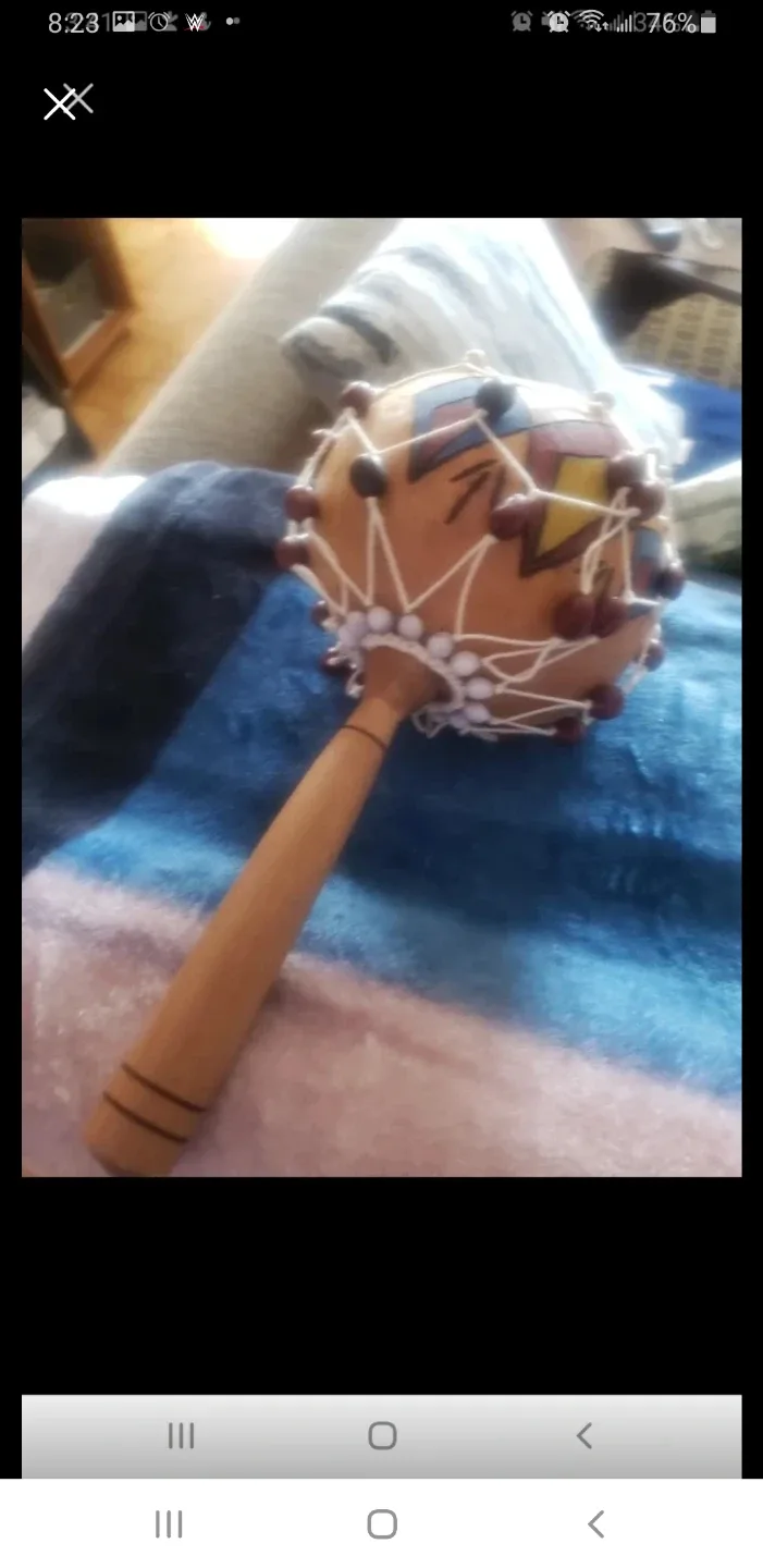 Handmade Maraca Rattle