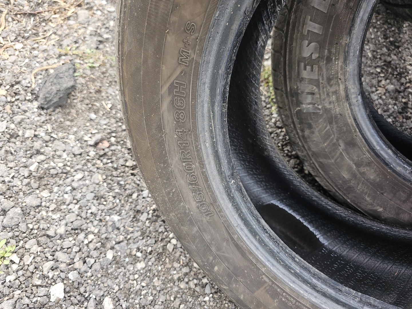 2X195/60R14 Westlake all season Tires only 2