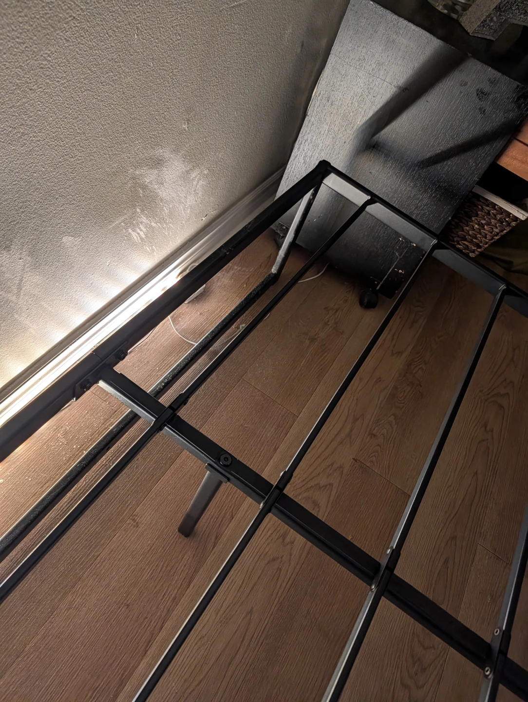 Black Metal Bed Frame - photo 4