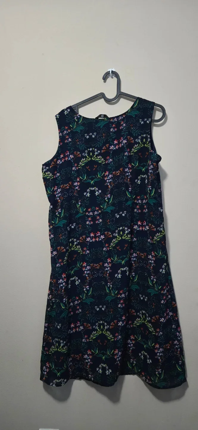 Floral Sleeveless Dress XL image indicator(3)