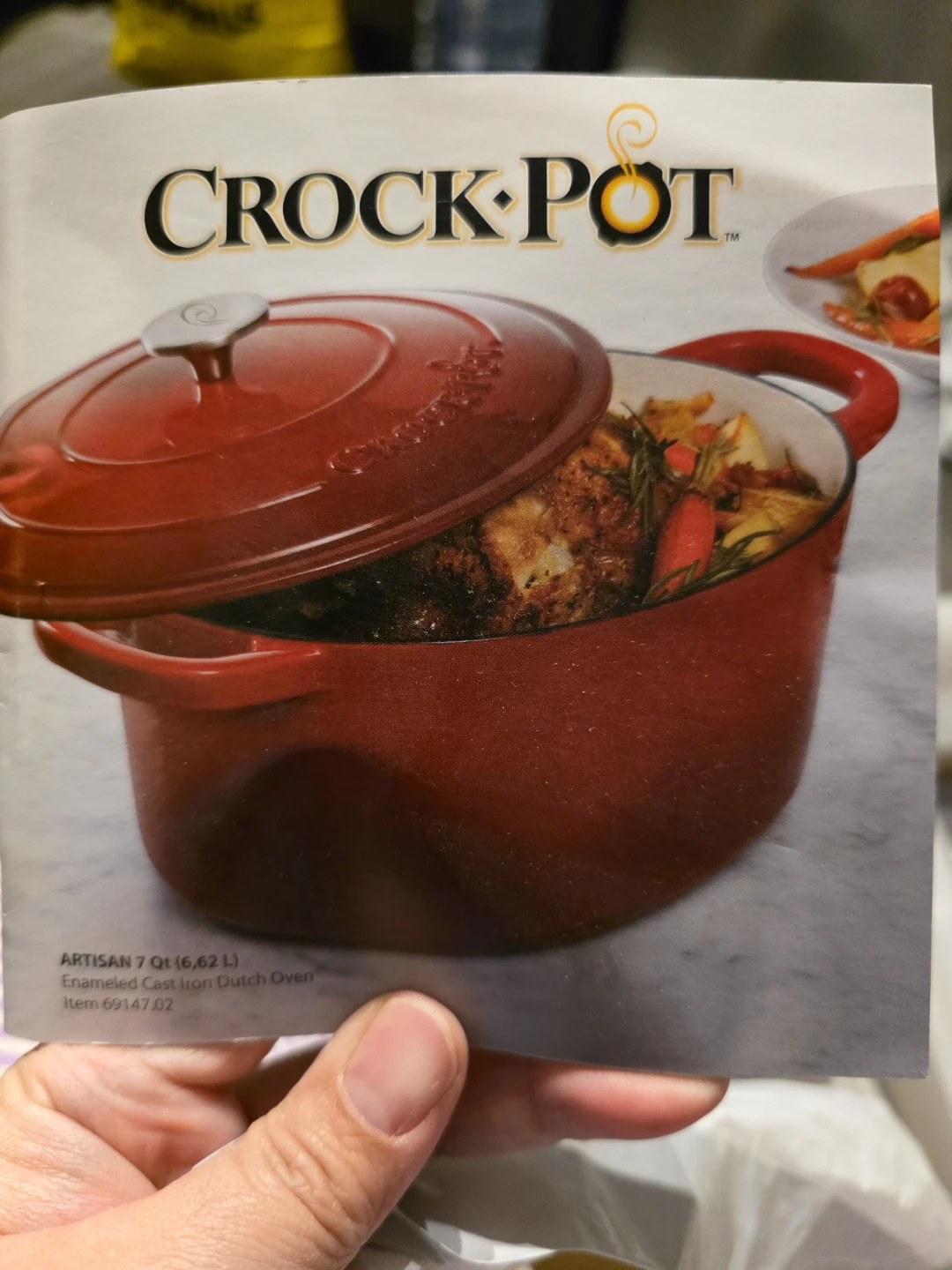 Crock-Pot Artisan 7 Qt Dutch Oven