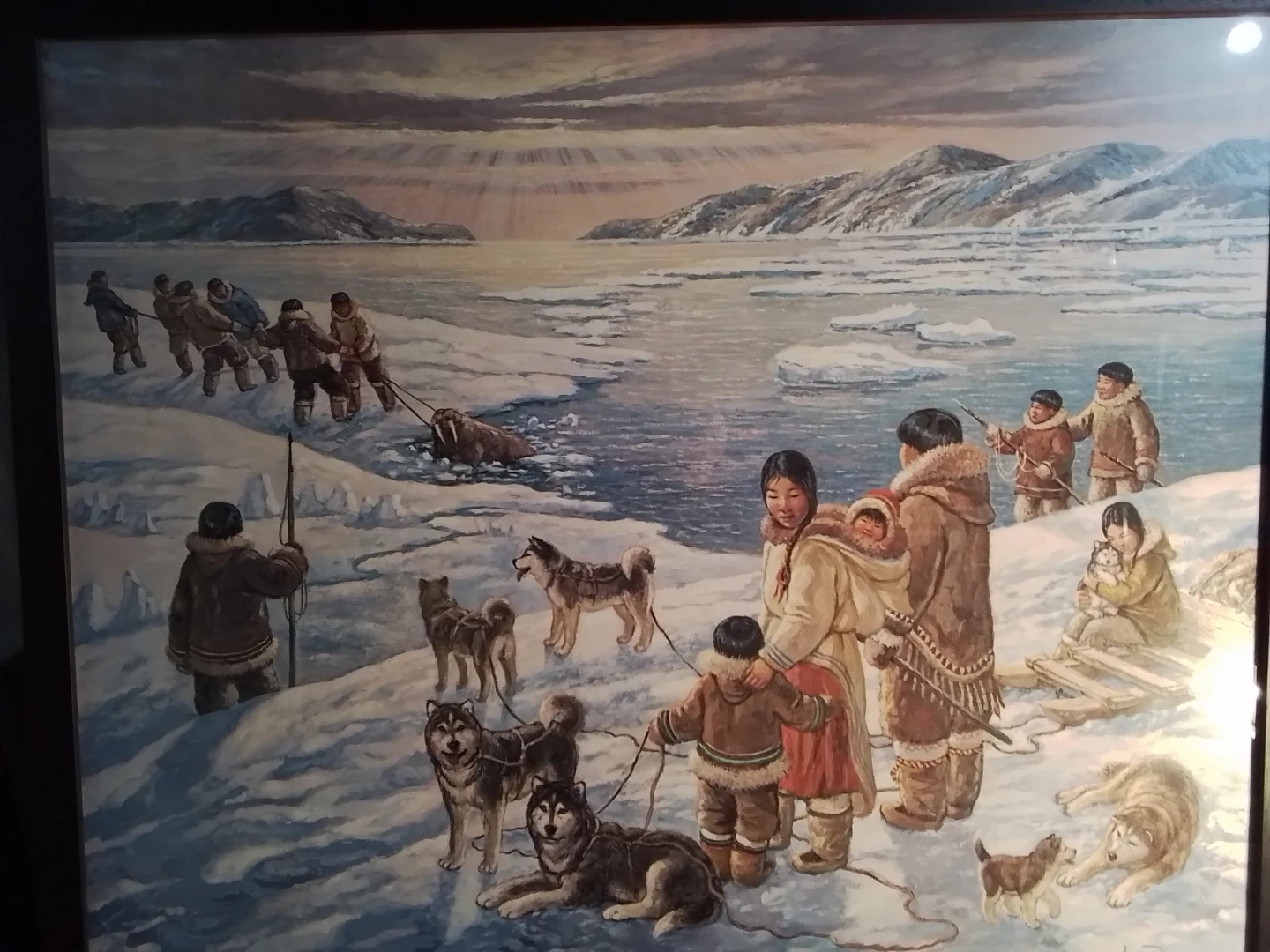 The Providers by Nori Peter Signed 26 x 31.75 - photo 2