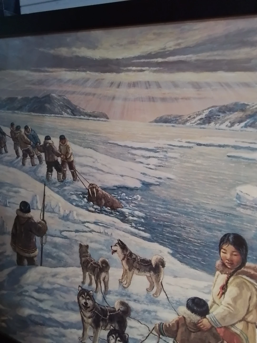The Providers by Nori Peter Signed 26 x 31.75 - photo 3