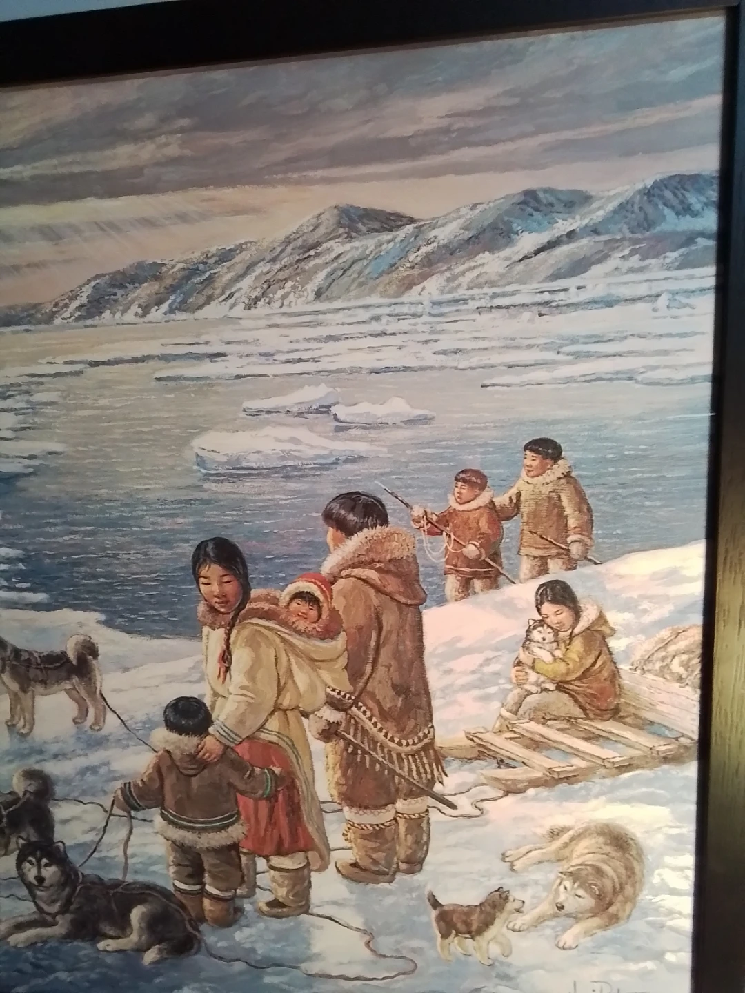 The Providers by Nori Peter Signed 26 x 31.75 - photo 4
