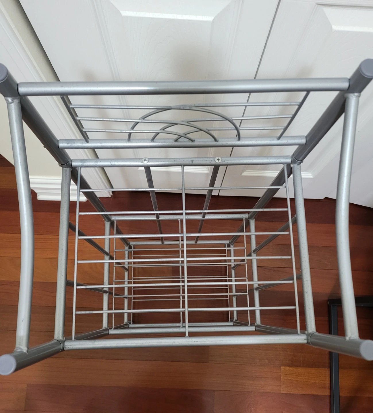 Gray Metal 3-Tier Bathroom Shelf - photo 4