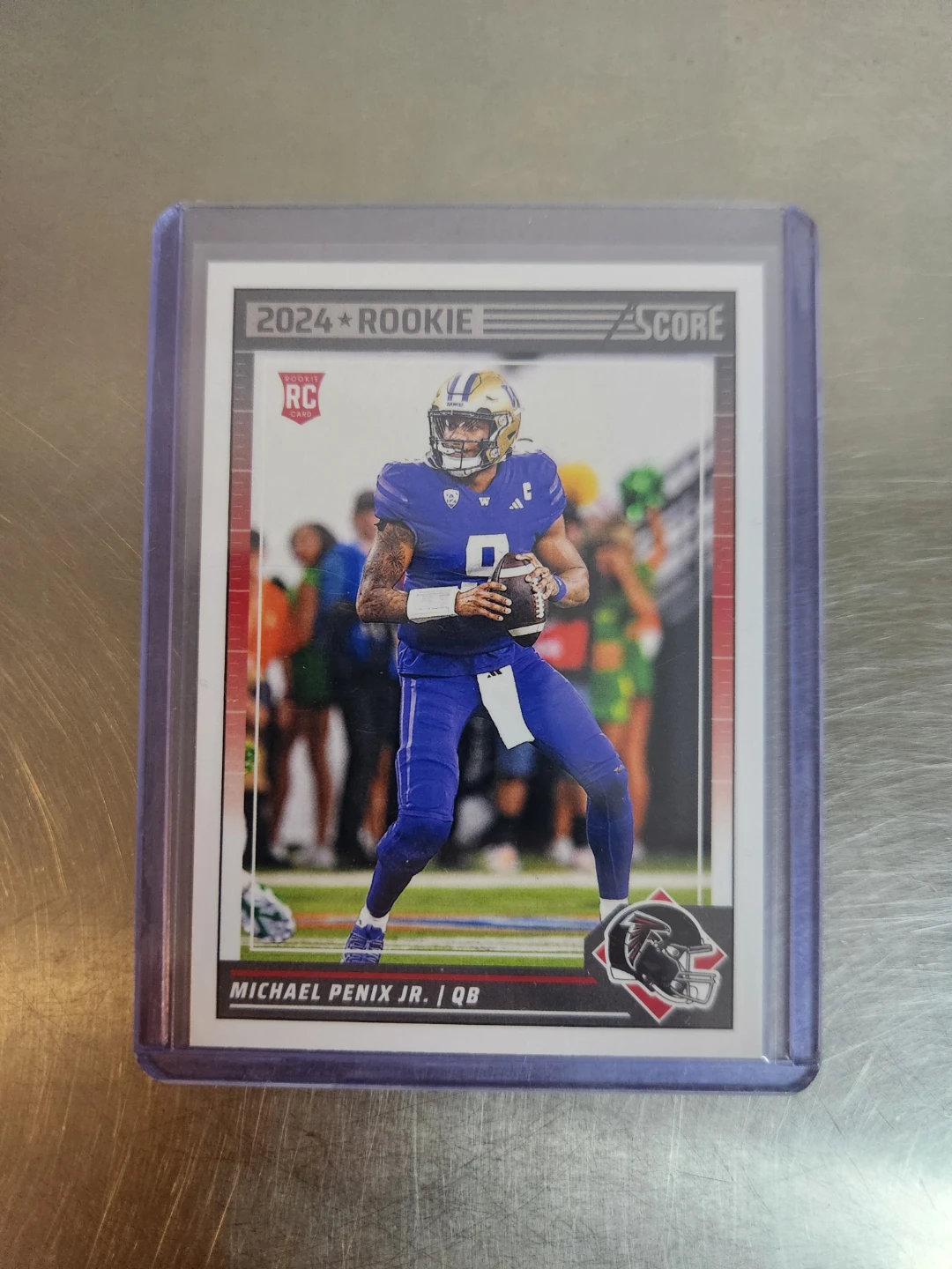 Michael Penix Jr. 2024 Score Football Rookie Card