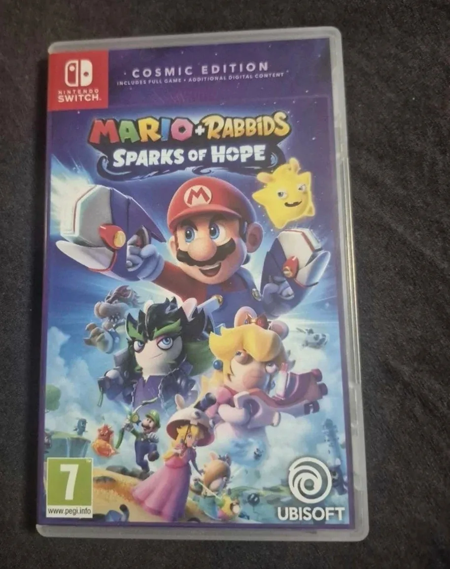 Switch game: Mario + Rabbids Sparks of Hope Cosmic Edition