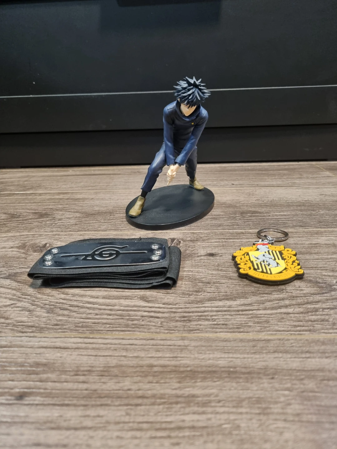 COMBO! 2 anime collectibles and 1 Harry Potter keychain