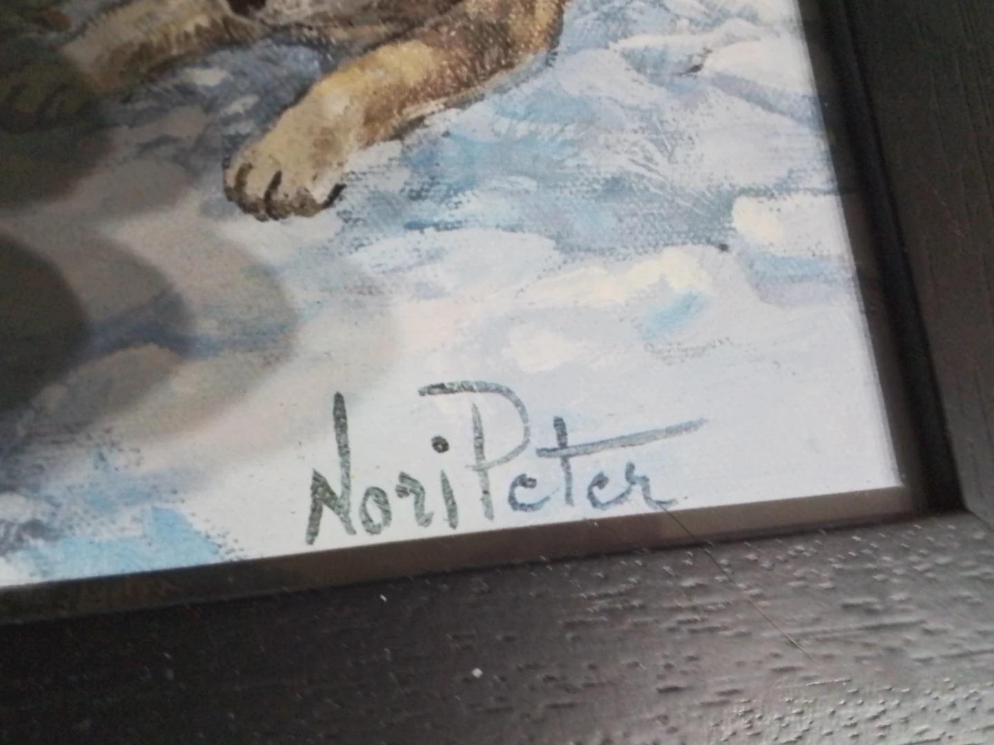 The Providers by Nori Peter Signed 26 x 31.75 - photo 5