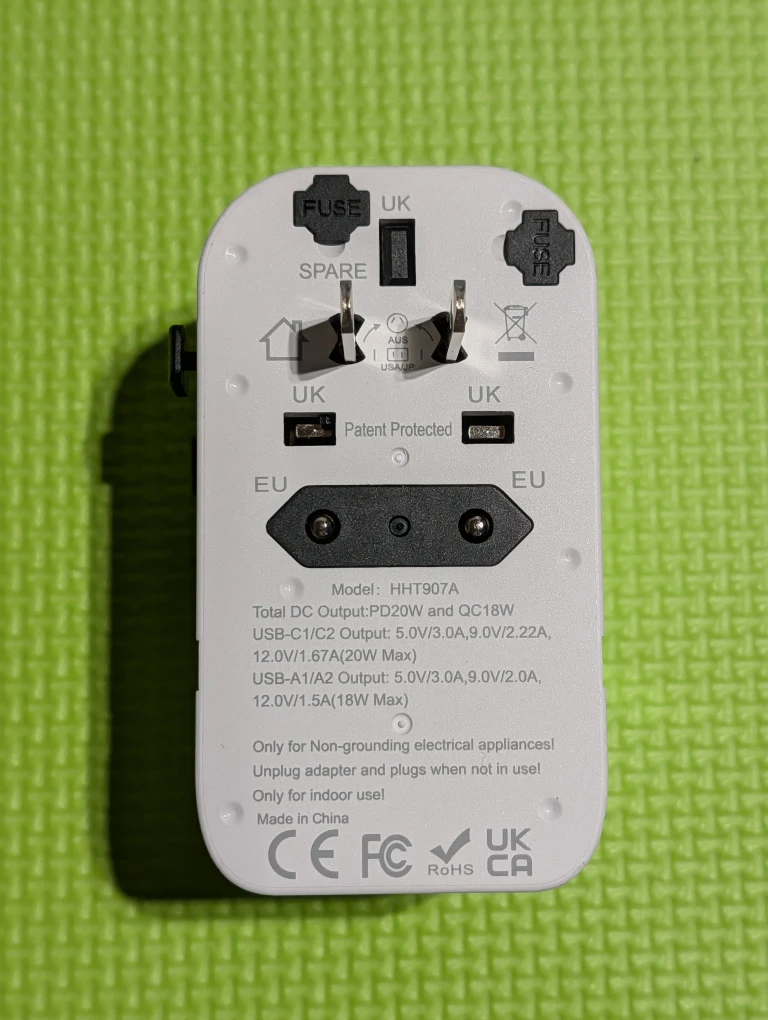 Universal Travel Adapter- Voltage Converter - photo 3