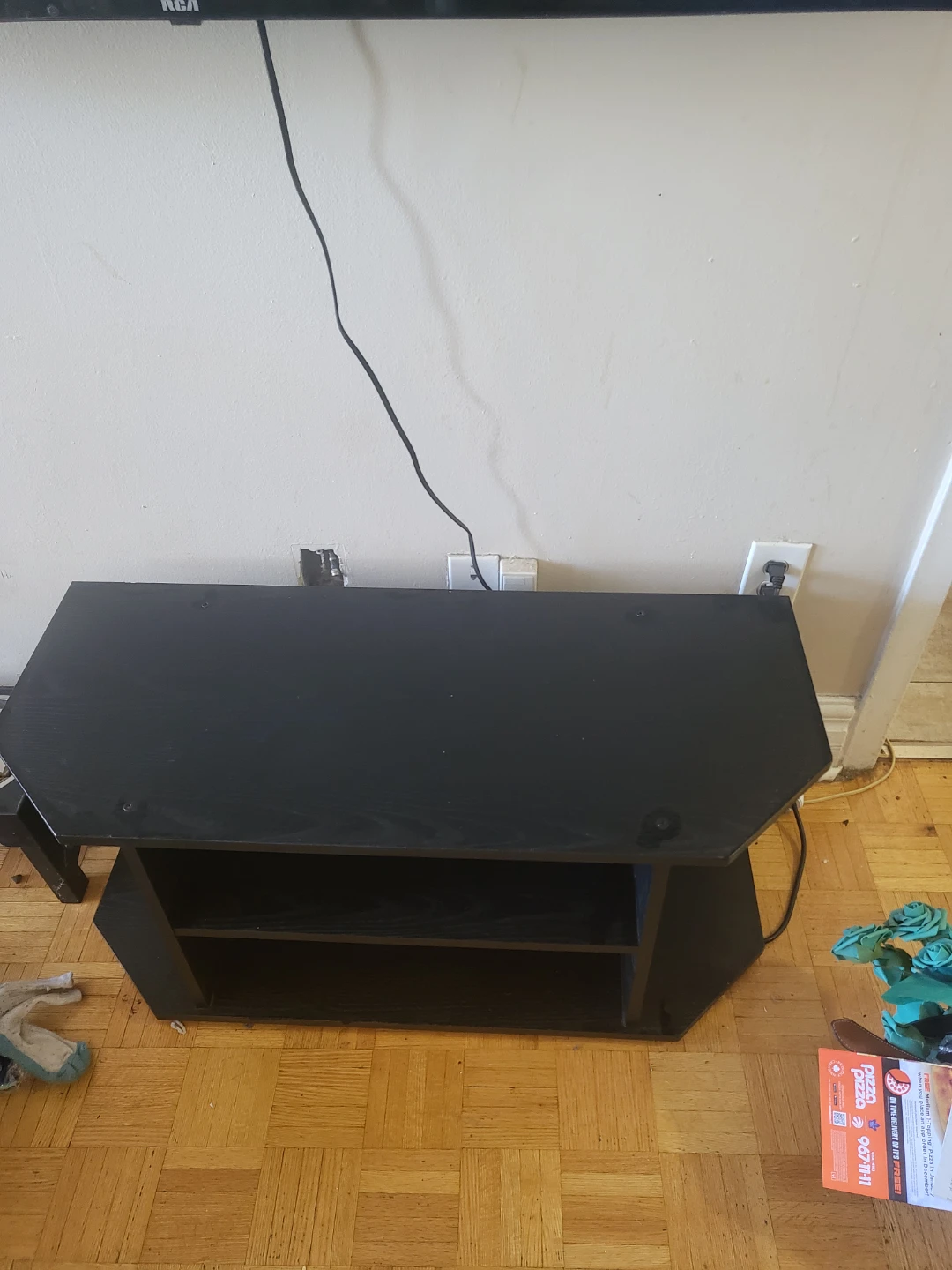 Black TV Stand