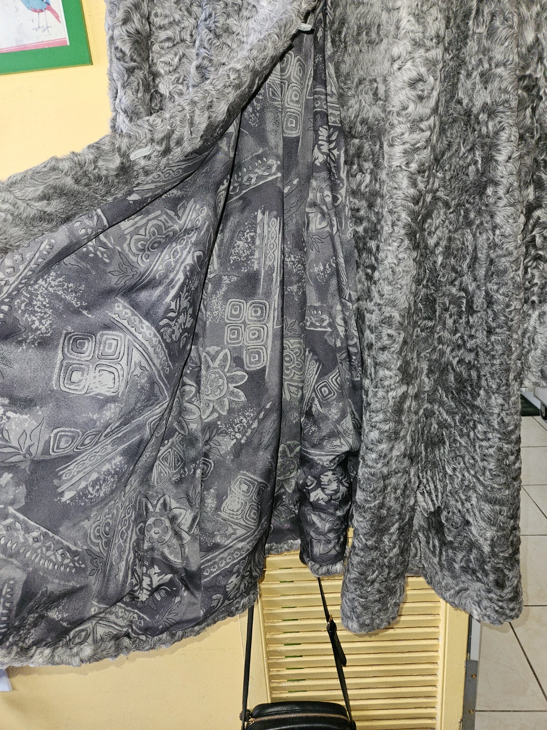 Styled by Yorn Paris Afghan Karakul Coat - photo 2