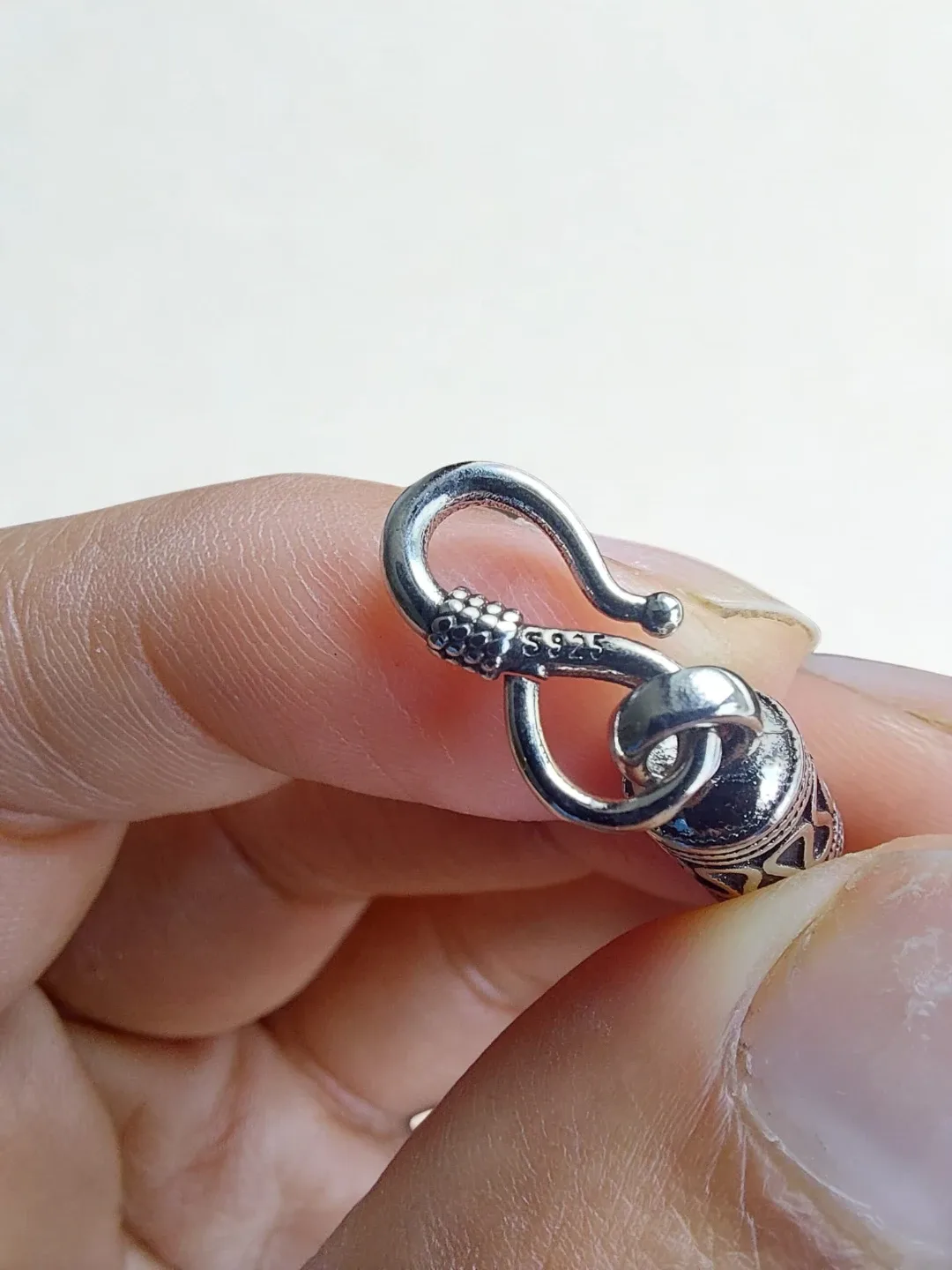 925 Sterling Silver Braided Chain Bracelet image indicator(5)