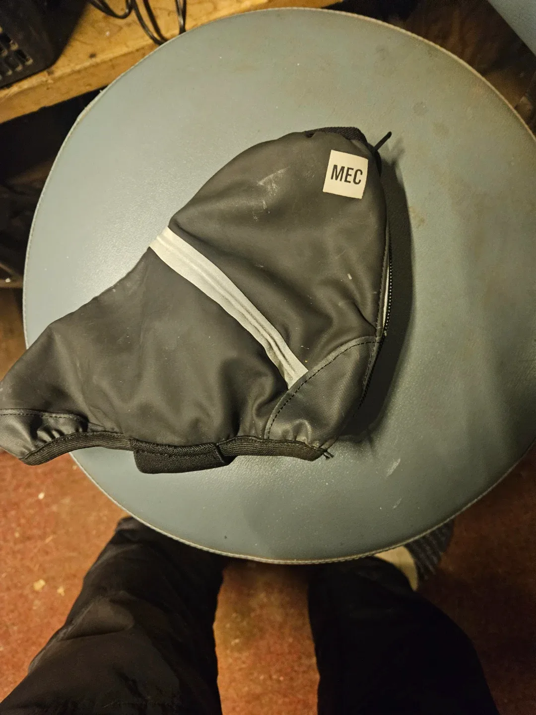 MEC Black Bike Shoe Cover