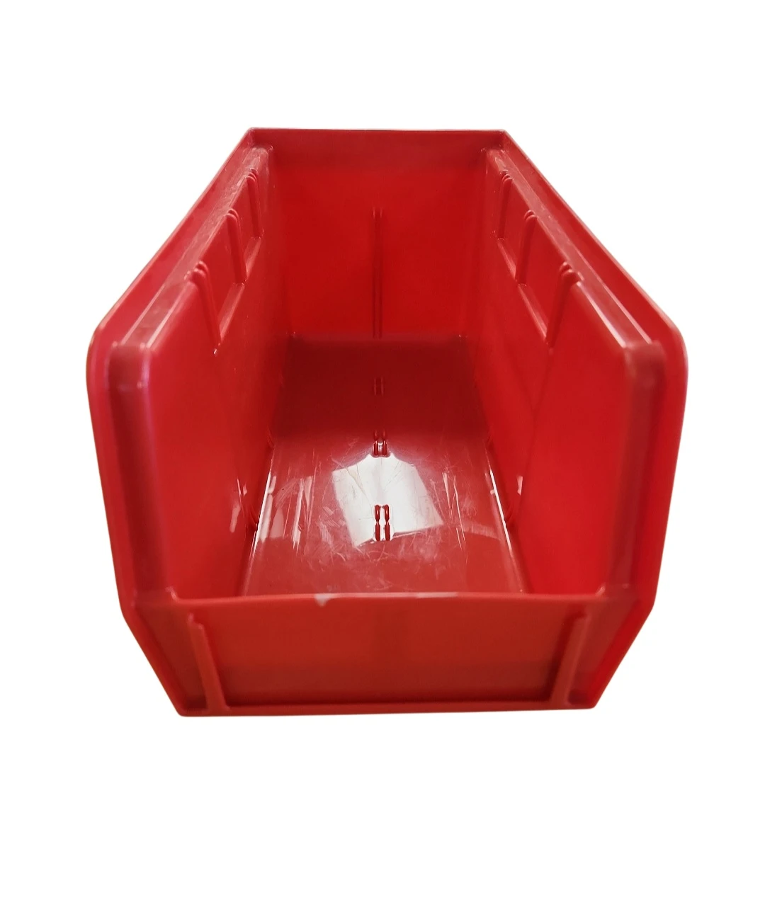Red Plastic Stackable Storage Bins 20 Total - photo 2