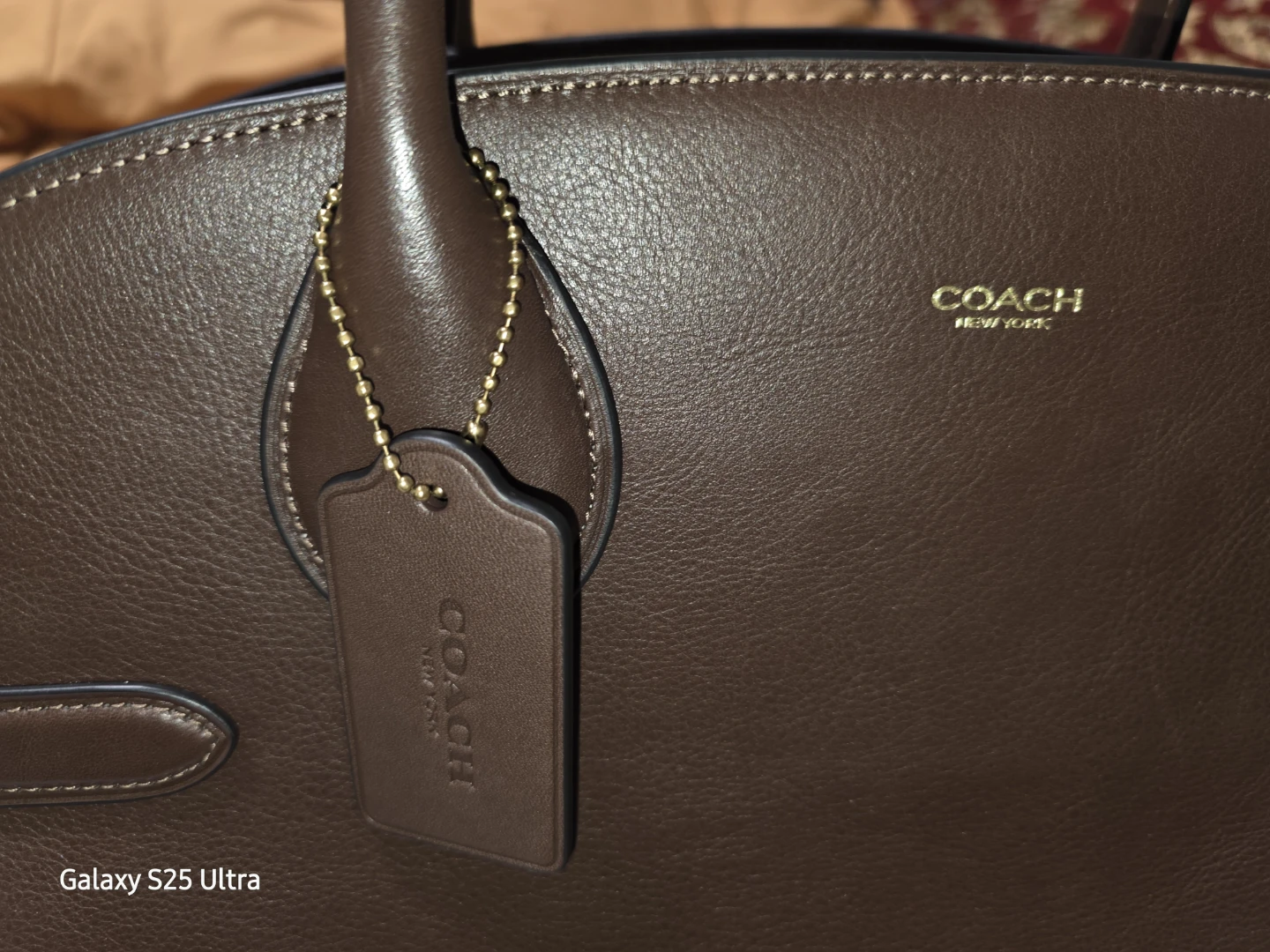 Coach Soft Empire Carryall Bag - Brass/Maple - photo 4