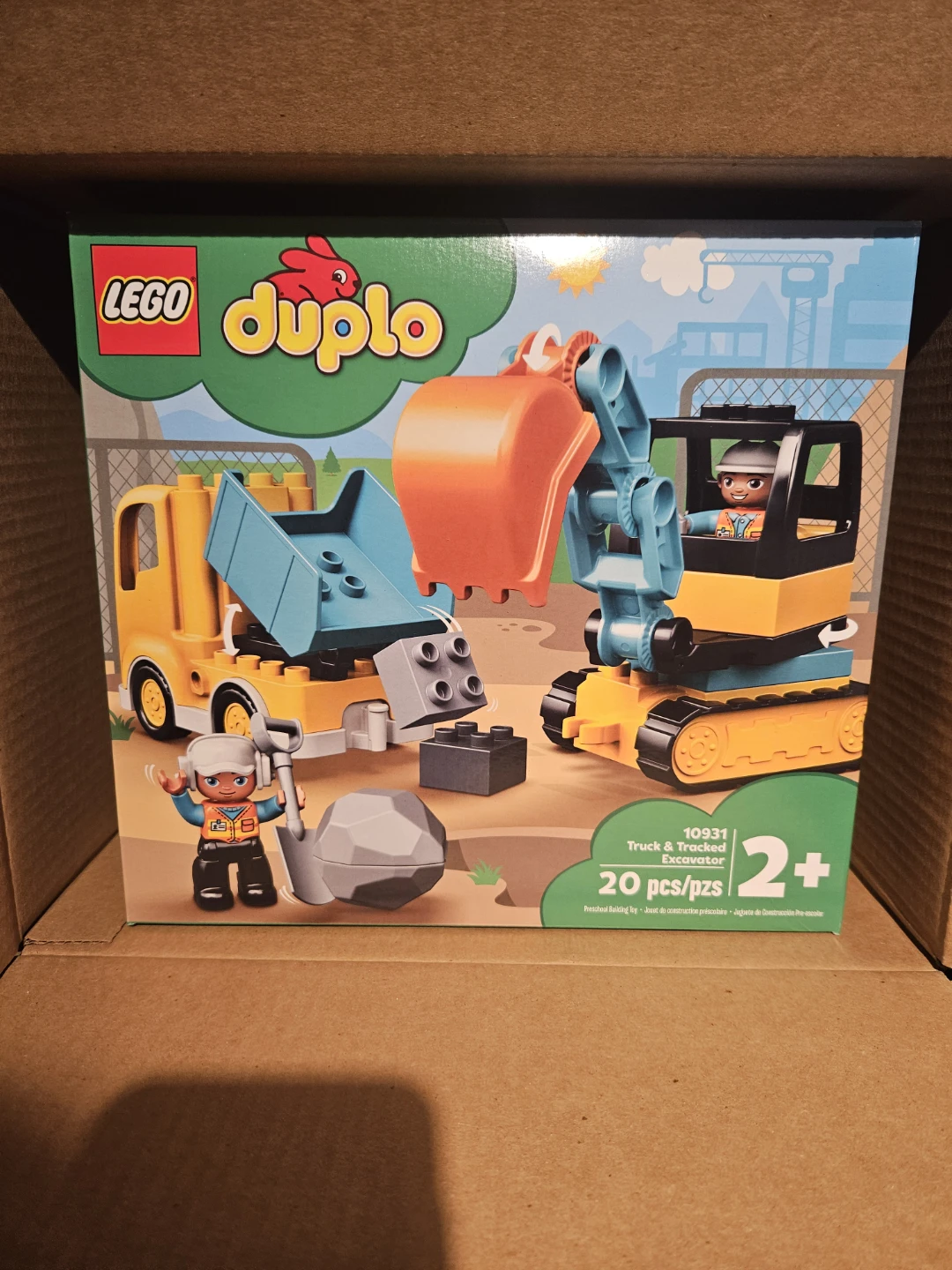 New LEGO Duplo Truck & Tracked Excavator 10931