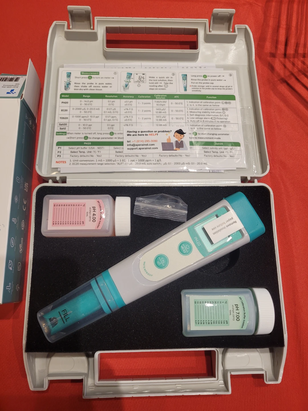 Apera Instruments PH20 Tester Kit - NEW!!!